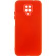Чехол Silicone Cover Lakshmi Full Camera (A) для Xiaomi Redmi Note 9s / Note 9 Pro / Note 9 Pro Max Красный / Red