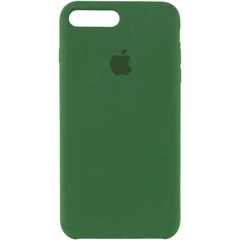 Чехол Silicone Case (AA) для Apple iPhone 7 plus / 8 plus (5.5") Зеленый / Army green