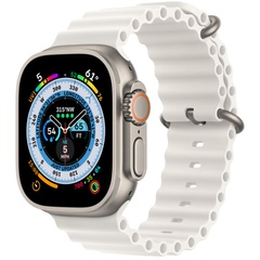 Ремешок Ocean Band для Apple watch 42mm/44mm/45mm/49mm Белый / White