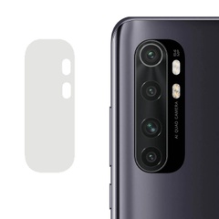 Гибкое защитное стекло 0.18mm на камеру (тех.пак) для Xiaomi Mi Note 10 Lite Прозрачный