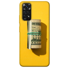 TPU чехол Money для Xiaomi Redmi Note 11 (Global) / Note 11S, Yellow Money