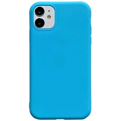 Силіконовий чохол Candy для Apple iPhone 11 (6.1 "), Голубой