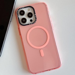 TPU чохол Molan Cano Magnetic Jelly для Apple iPhone 15 Pro Max (6.7"), pink