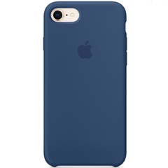 Чехол Silicone Case (AA) для Apple iPhone 7 / 8 (4.7") Синий / Cobalt