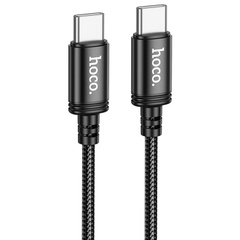 Дата кабель Hoco X89 Wind 60W Type-C to Type-C (1m) Black