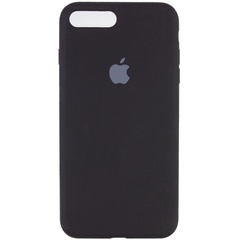 Чехол Silicone Case Full Protective (AA) для Apple iPhone 7 plus / 8 plus (5.5") Черный / Black