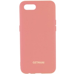 Чехол Silicone Case GETMAN for Magnet для Apple iPhone 7 / 8 / SE (2020) (4.7"), Розовый / Flamingo