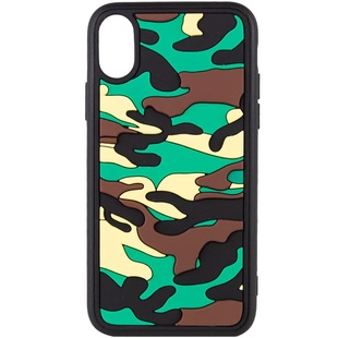 Чехол TPU+PC Army Collection для Apple iPhone XS Max (6.5") Зеленый