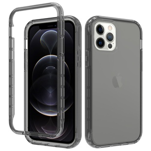 Чехол TPU+PC Full Body с защитой 360 для Apple iPhone 12 Pro Max (6.7") Черный