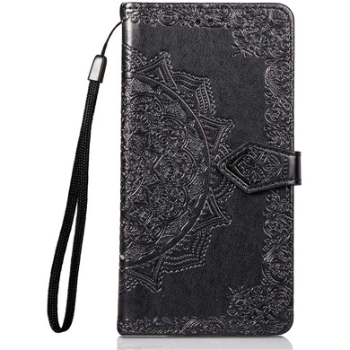 Кожаный чехол (книжка) Art Case с визитницей для Huawei Mate 10 Lite Черный