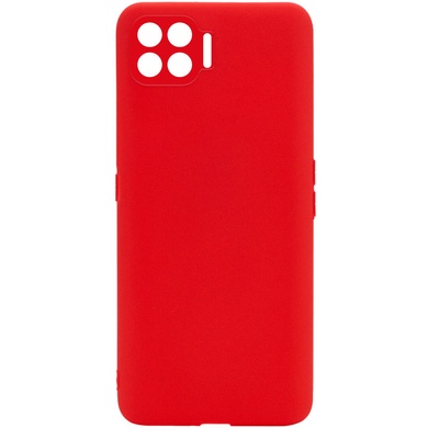 Силіконовий чохол Candy Full Camera для Oppo A93, Червоний / Red
