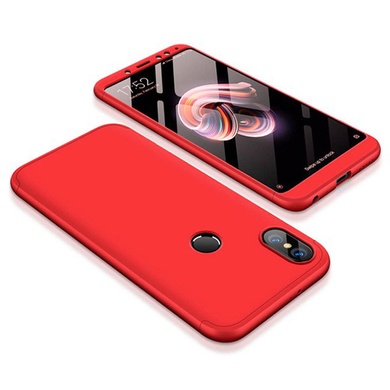 Пластиковая накладка GKK LikGus 360 градусов для Xiaomi Mi 6X / Mi A2 Красный