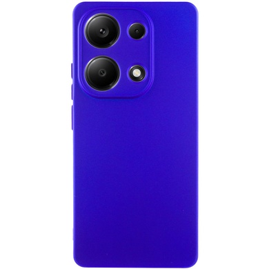 Чохол Silicone Cover Lakshmi Full Camera (A) для Xiaomi Redmi Note 13 Pro 4G / Poco M6 Pro 4G, Синий / Iris