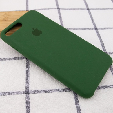 Чехол Silicone Case (AA) для Apple iPhone 7 plus / 8 plus (5.5") Зеленый / Army green