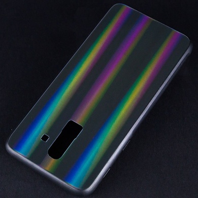 TPU+Glass чехол Gradient Aurora для Samsung Galaxy J8 (2018)