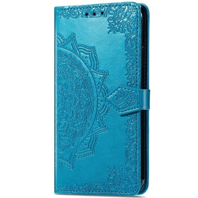 Шкіряний чохол (книжка) Art Case з візитницею для Xiaomi Redmi 10A, Синий