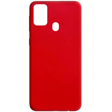 Силиконовый чехол Candy для Samsung Galaxy M21s Красный