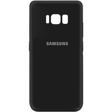 Чехол Silicone Cover My Color Full Protective (A) для Samsung G955 Galaxy S8 Plus Черный / Black