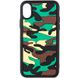 Чехол TPU+PC Army Collection для Apple iPhone XS Max (6.5") Зеленый