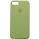 Чохол Silicone Case Full Protective (AA) для Apple iPhone 7 plus / 8 plus (5.5 "), Зелений / Dark Green