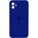 Чехол Silicone Case Square Full Camera Protective (AA) для Apple iPhone 11 (6.1") Синий / Deep navy