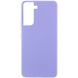 Чехол Silicone Cover Lakshmi (AAA) для Samsung Galaxy S21 FE Сиреневый / Dasheen