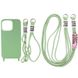 Чохол TPU two straps California для Apple iPhone 13 Pro (6.1"), Зеленый / Pistachio