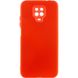 Чохол Silicone Cover Lakshmi Full Camera (A) для Xiaomi Redmi Note 9s / Note 9 Pro / Note 9 Pro Max, Червоний / Red