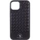 Кожаный чехол Polo Santa Barbara для Apple iPhone 15 Plus (6.7") Black
