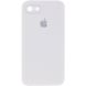 Чохол Silicone Case Square Full Camera Protective (AA) для Apple iPhone 7/8 / SE (2020) (4.7 "), Білий / White