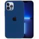 Чохол Silicone Case Full Protective (AA) для Apple iPhone 13 Pro Max (6.7 "), Синій / Navy Blue