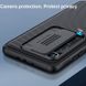 Карбоновая накладка Nillkin Camshield (шторка на камеру) для Xiaomi Mi 10T / Mi 10T Pro, Черный / Black