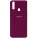 Чохол Silicone Cover My Color Full Protective (A) для Oppo A31, Бордовый / Marsala
